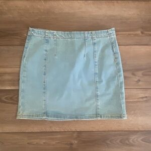 Denim mini skirt Size Sm